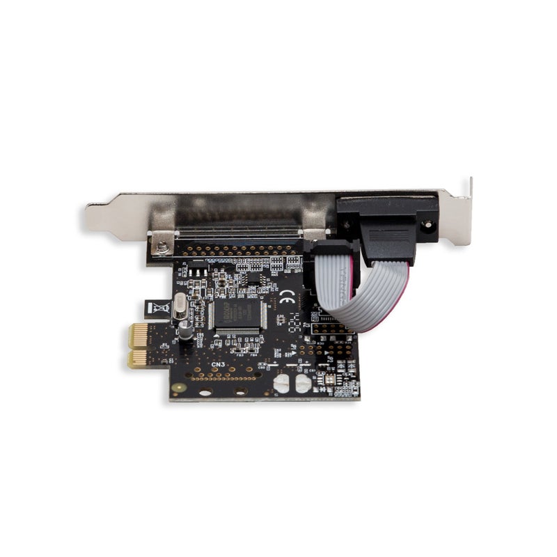 Syba Single Port PCI Express x1 RS232 Serial Adapter Card - PCIe RS232 Serial Host Controller to Single Serial DB9 Port - Image 4